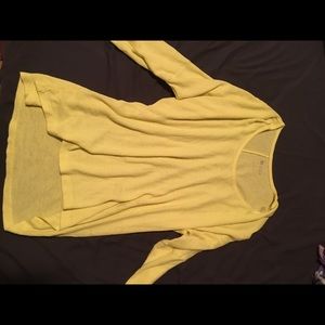 yellow shirt